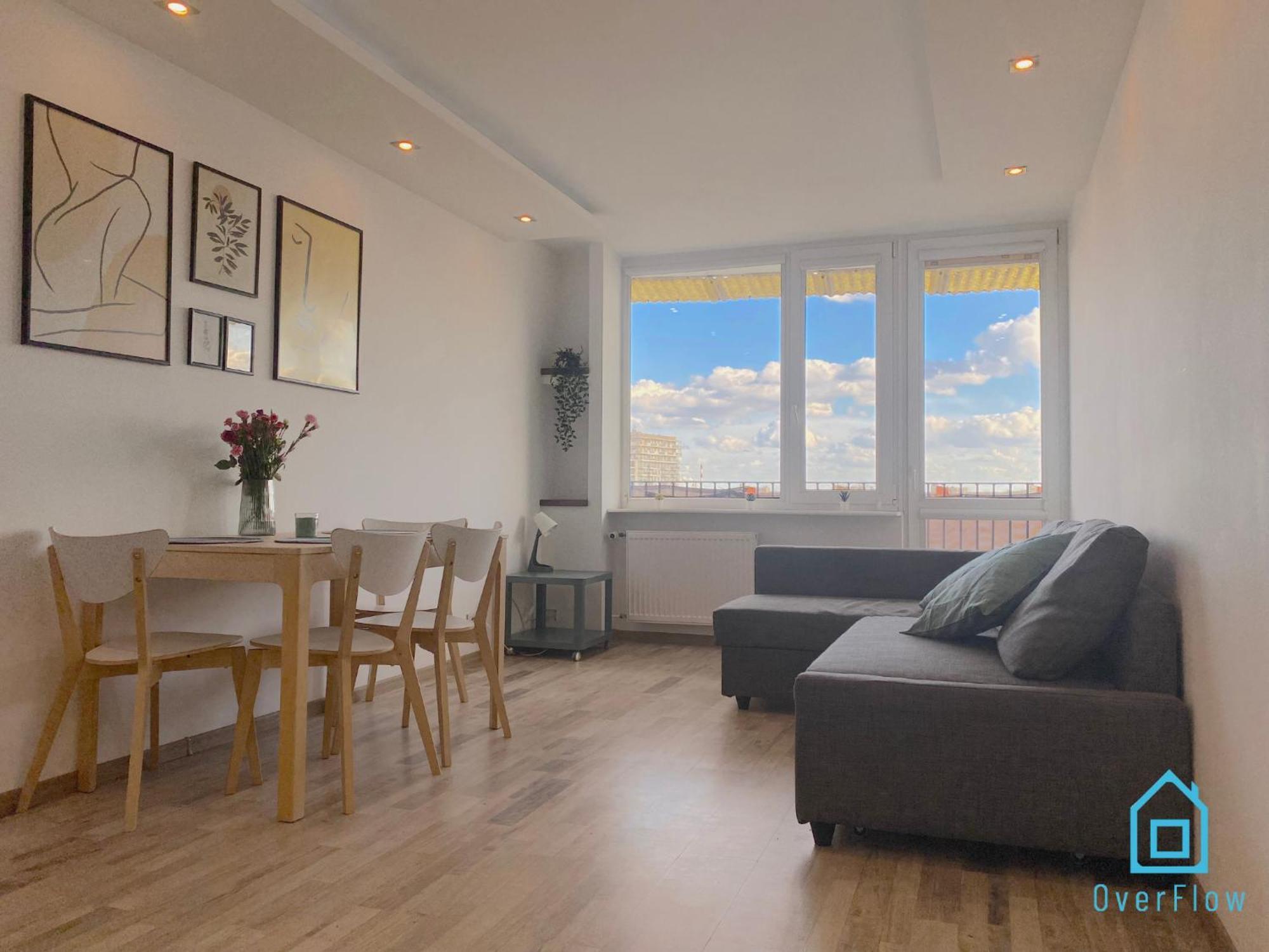 Wave Apartment With Amazing View- 2 Km To Baltic Sea Danzica Esterno foto